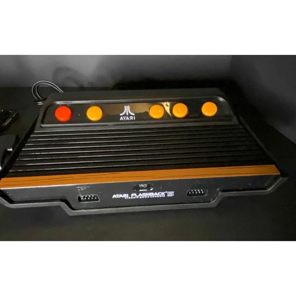 ATARI Flashback 5 Classic Game Console w 2 Wireless Controllers